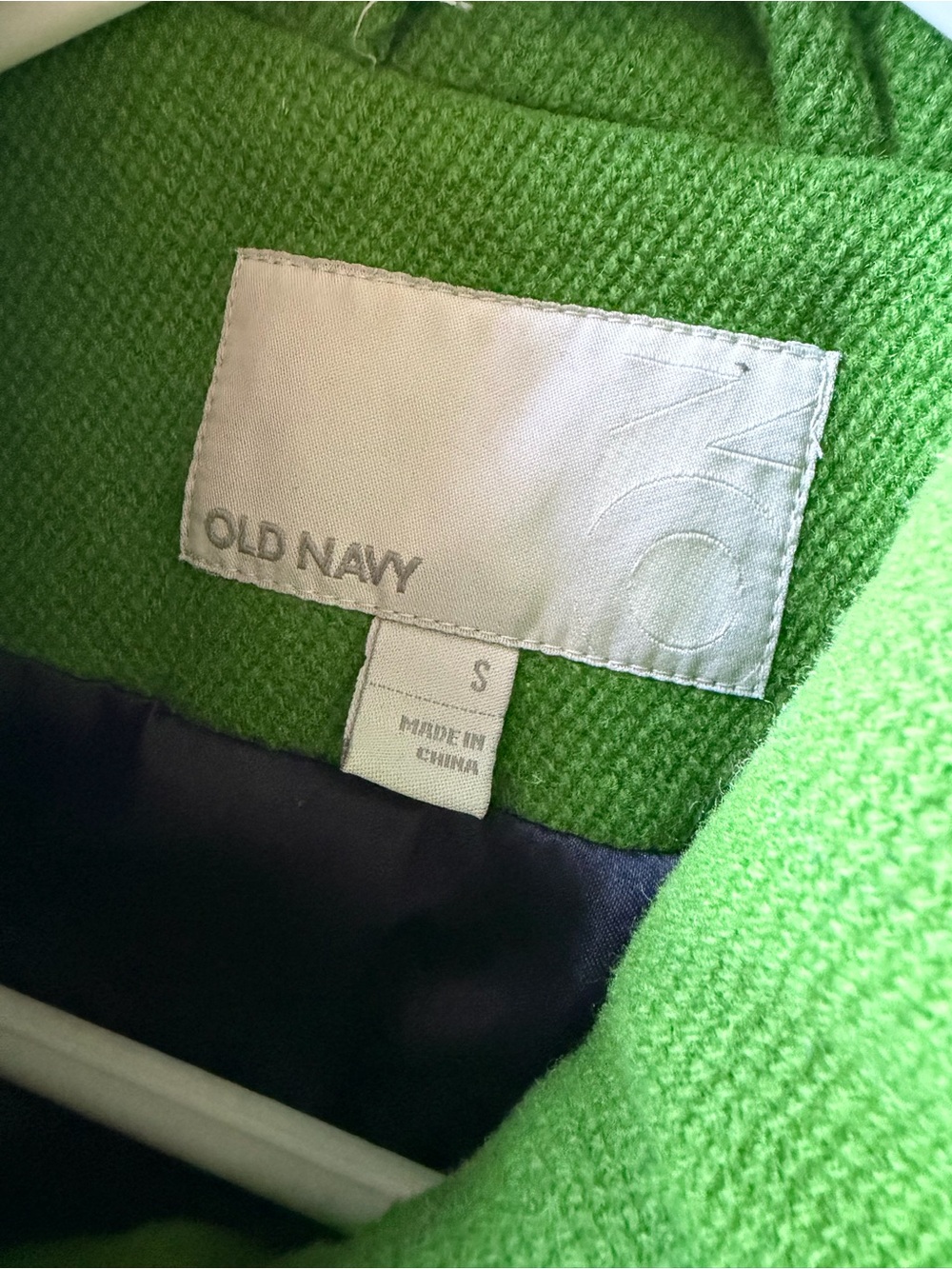 Vintage Emerald Green Peacoat Wool Blend  by Old Navy Size Small - Picture 2 of 11